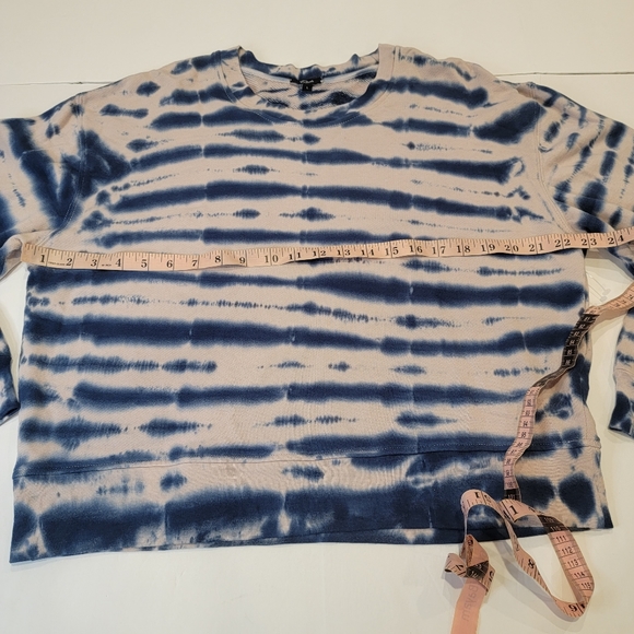 Rails Ramona Tie Dye Sweatshirt  Indigo & Dusty Pink Size Large - Picture 8 of 14